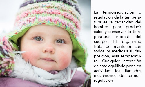 Regulación de la temperatura en el bebé recién nacido