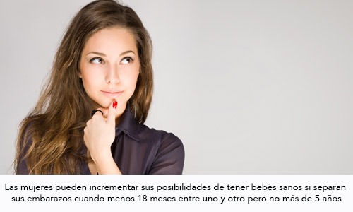 ¿Cuánto debo esperar para volverme a embarazar?